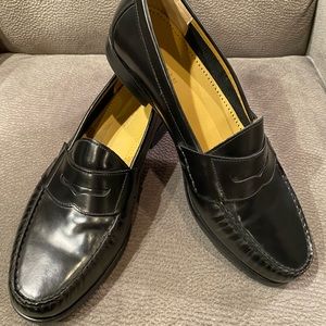 New Cole Haan Penny Loafers 9 1/2 ,9.5 Dress black shoes